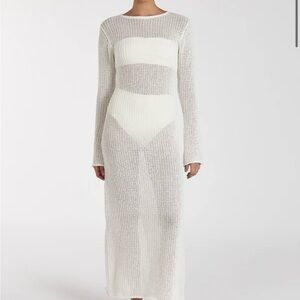 DISSH Margot off white crew dress
